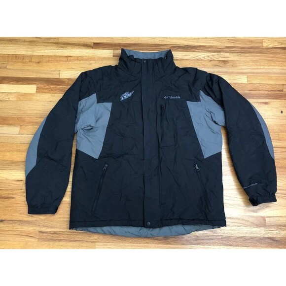 Columbia Omni-Shield Interchange 69724Jacket Men L ZipUp Mountain Dew Logo